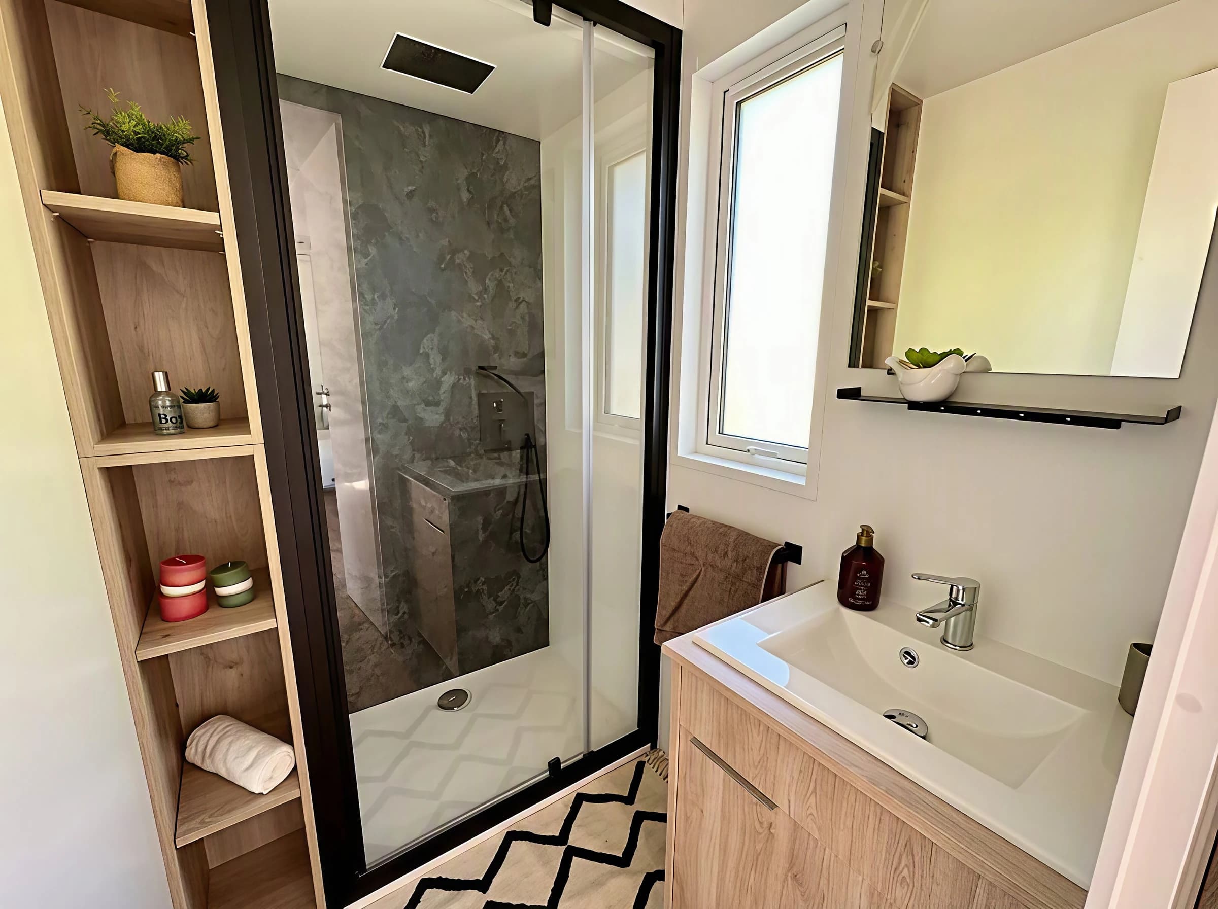 Jura Duo, gamme Panorama, salle de bain
